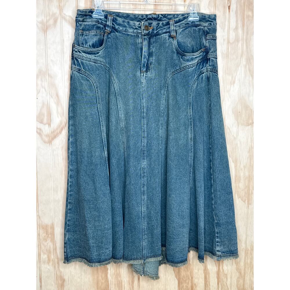 Jeanology collection vintage skirt size 16 cotton Y2K